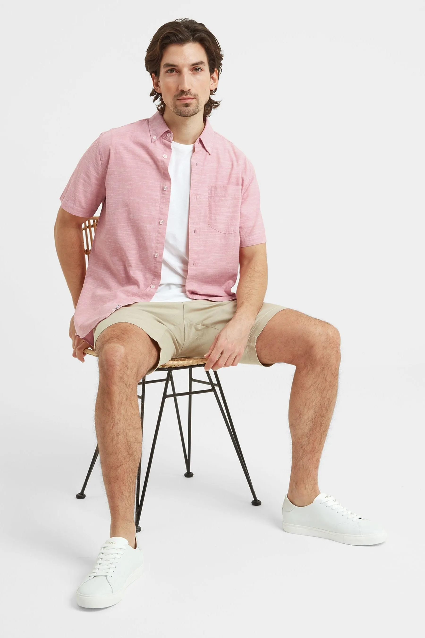 Tog 24 Dwaine Maniche corte  100% Cotone Camicia    